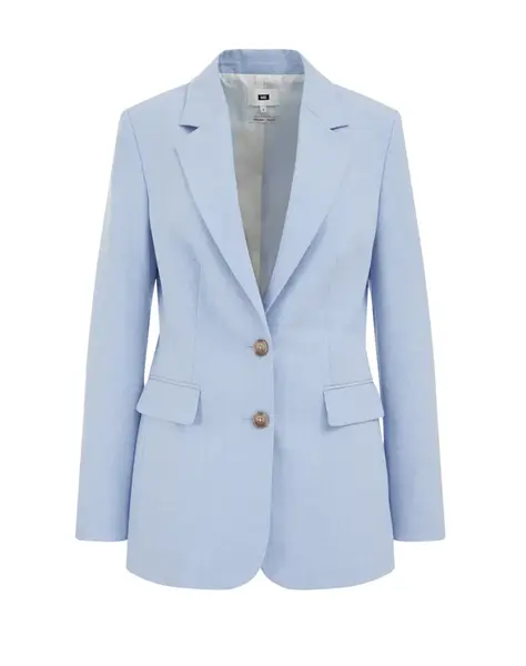 WE Fashion Blejzer  svetlomodrá