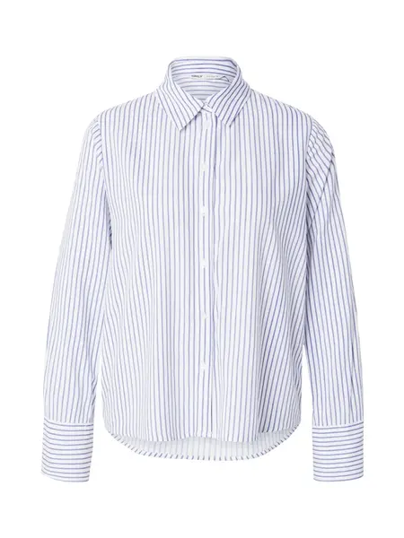 ONLY Blúzka 'ONLBerit'  námornícka modrá / biela