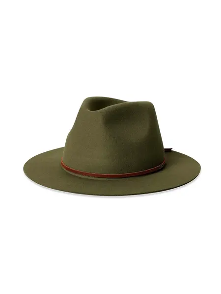 Brixton Klobúk 'WESLEY'  karamelová / olivová