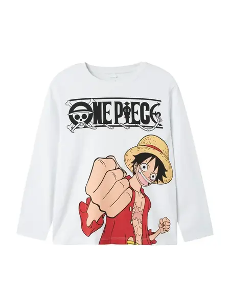 NAME IT Tričko 'NKMArk Onepiece'  telová / červená / čierna / biela