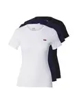 LEVI'S ® Tričko 'Essential Tee (3-Pack)'  modrá / čierna / biela
