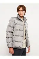 LC Waikiki Standard Mold Stand Collar Men's Puffer Coat