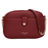 Dámská crossbody kabelka David Jones Diseta - vínová