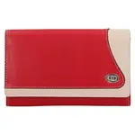 Dámska kožená peňaženka DD Anekta Larna - červená