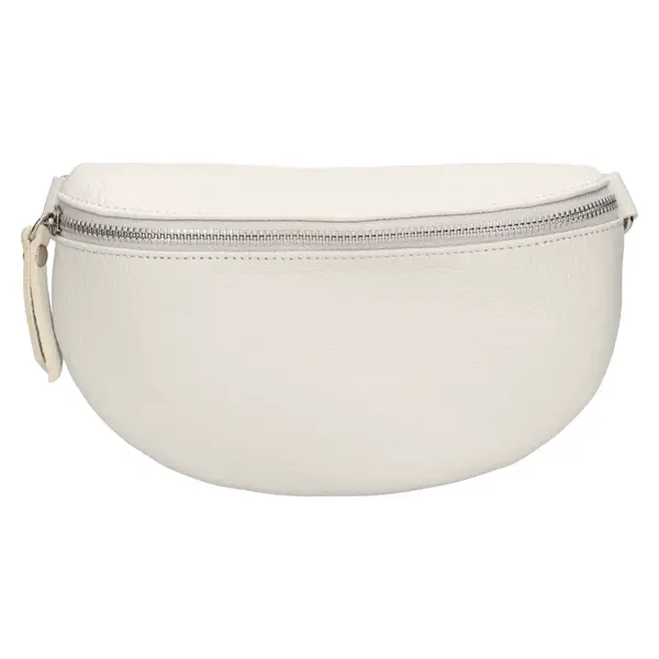 Dámska kožená ľadvinka Italia Laura - svetlo šedá