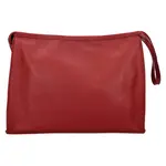 Dámská kožená crossbody kabelka Italia Gisell - tmavě červená