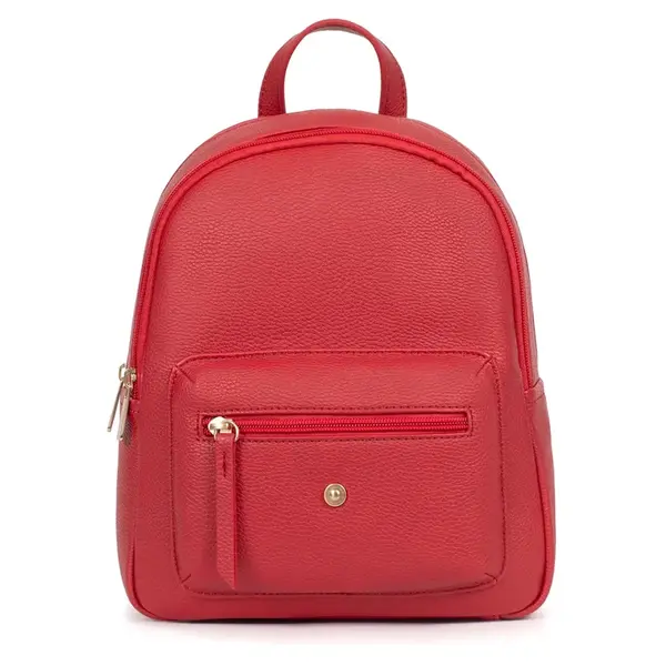 Elegantní dámský batoh Hexagona Elvyna - červená