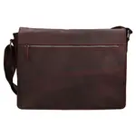 Pánska kožená taška cez rameno Berdiri Dennis - hnedá