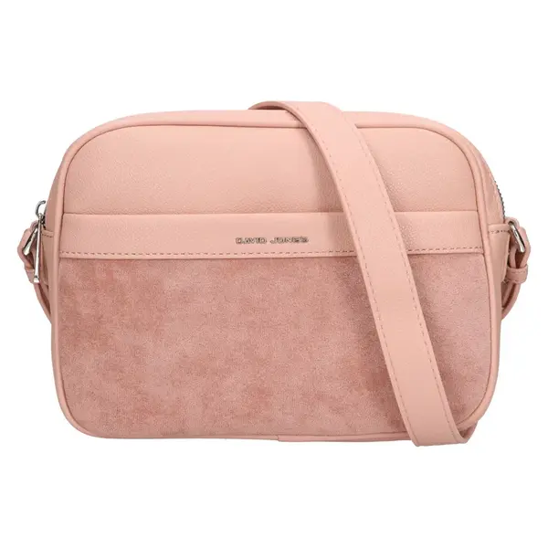 Dámska crossbody kabelka David Jones Octava - ružová