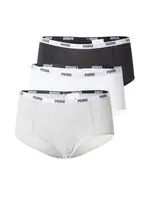 PUMA Nohavičky  sivá melírovaná / čierna / biela