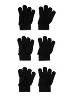 NAME IT Rukavice 'Magic'  čierna