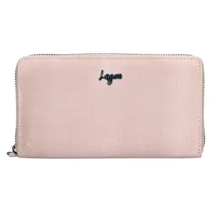 Dámská kožená peněženka Lagen Amica - pudrová