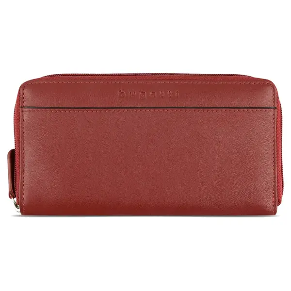 Dámská kožená peněženka Bugatti Kajla - červená