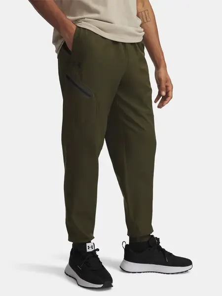 Men's Under Armour UA Unstoppable Woven Jogger-GRN Sweatpants - Mens