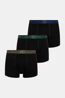 Boxerky Tommy Hilfiger 3-pack pánské, černá barva, UM0UM03411