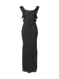 TOPSHOP Šaty 'MANA'  čierna / biela