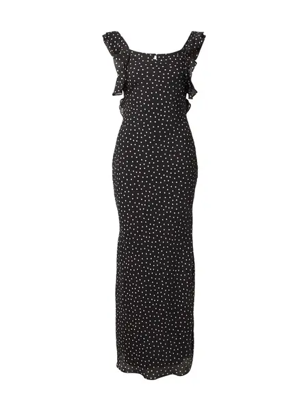 TOPSHOP Šaty 'MANA'  čierna / biela