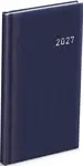 Diář 2027 T806 PVC tmavě modrý 90x170mm