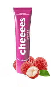 CHEEEES Lychee Zubná pasta (enzymatická, bieliaca)
