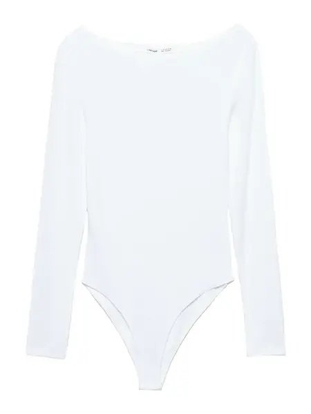 Pull&Bear Košeľové body  biela
