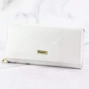 Dámská kožená peněženka bílá - Gregorio Maella