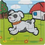 BABU - Edukatívne puzzle - Pes