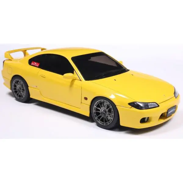 1:18 NISSAN SILVIA (S15) SPEC-R AERO LIGHTNING YELLOW