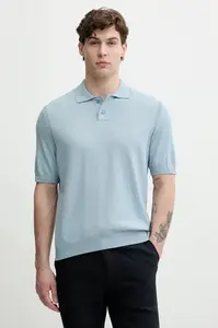 BOSS Orange polo tričko pánske s bavlnou