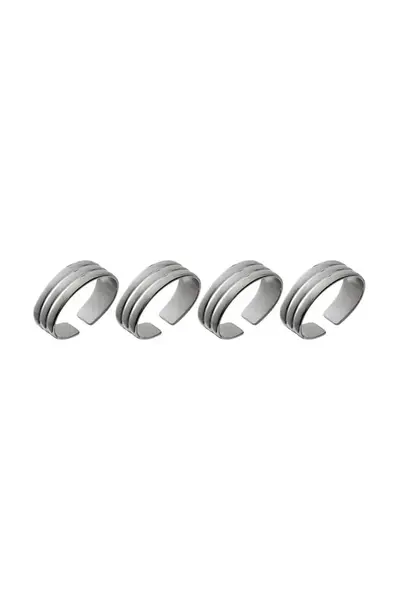 Gense Kroužky na ubrousky Gense Thebe 4,3 x 3,2 cm 4-pack