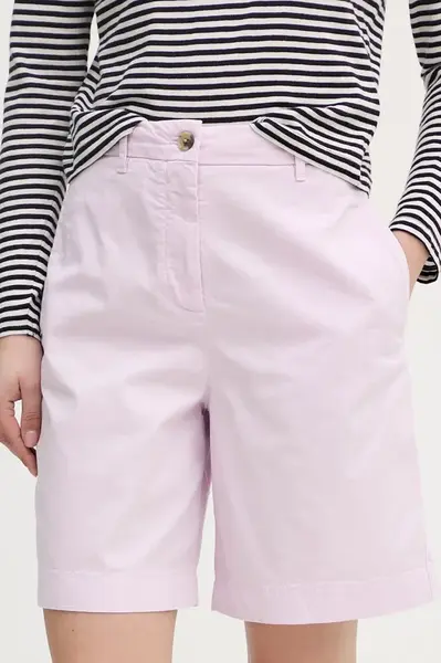 Tommy Hilfiger šortky chino dámske s bavlnou