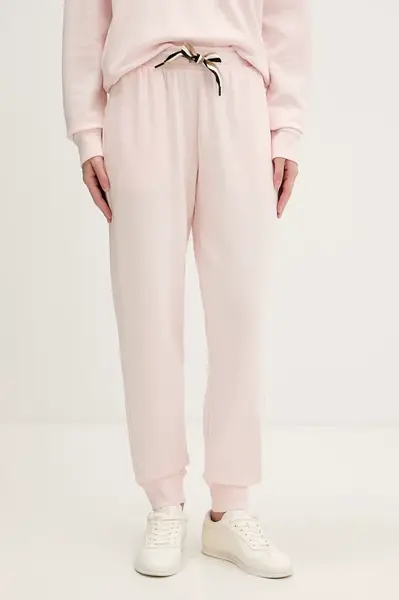 BOSS nohavice loungwear dámske CP Stripe Pants Cuff