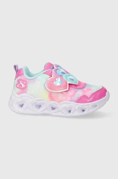 Skechers  Dětské sneakers boty  HEART LIGHTS LOVIN REFLECTION