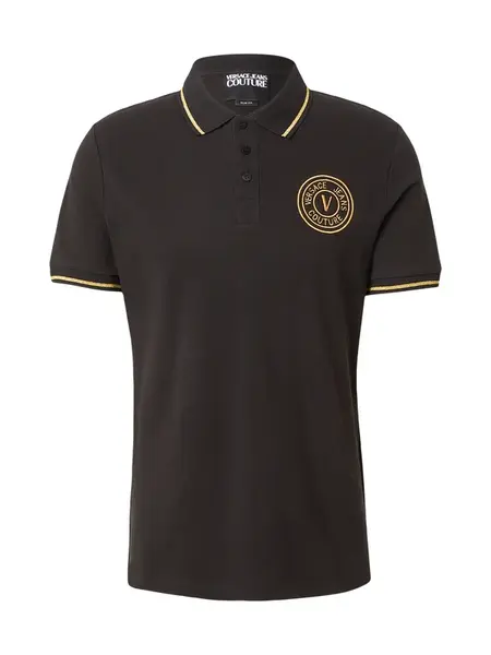 Versace Jeans Couture Tričko  zlatá / čierna