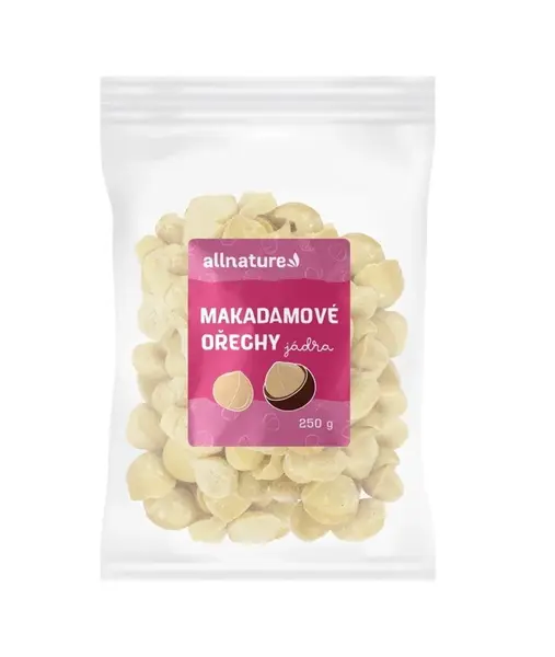 Allnature Makadamové ořechy 250 g