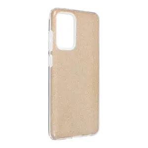 Obal Forcell Shining, Samsung Galaxy A72 LTE / 5G, zlatý