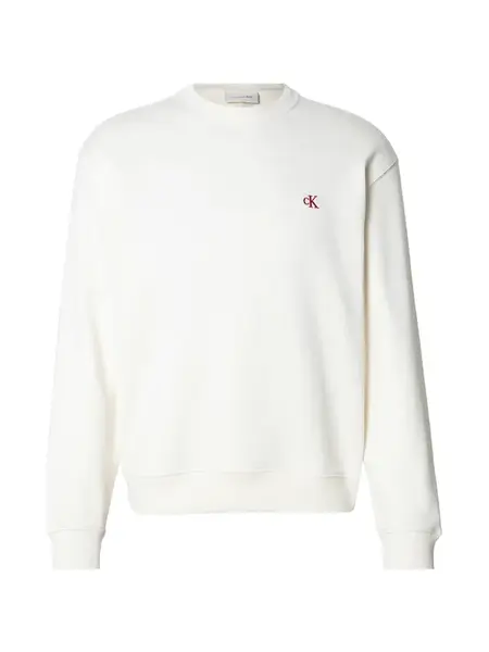 Calvin Klein Jeans Mikina  biela