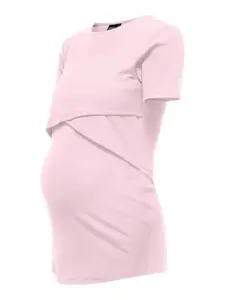 Only Maternity Tričko 'OLMEMMA DUA'  ružová