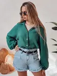 Dámske rifľové šortky s pásom SHORT LOVER