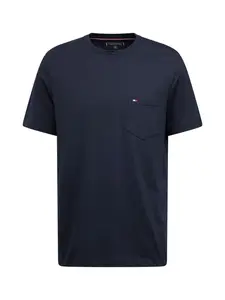 TOMMY HILFIGER Tričko 'ESSENTIAL'  námornícka modrá