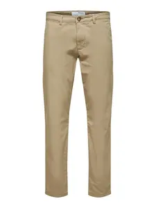 SELECTED Chino nohavice 'SLHMiles Flex'  béžová