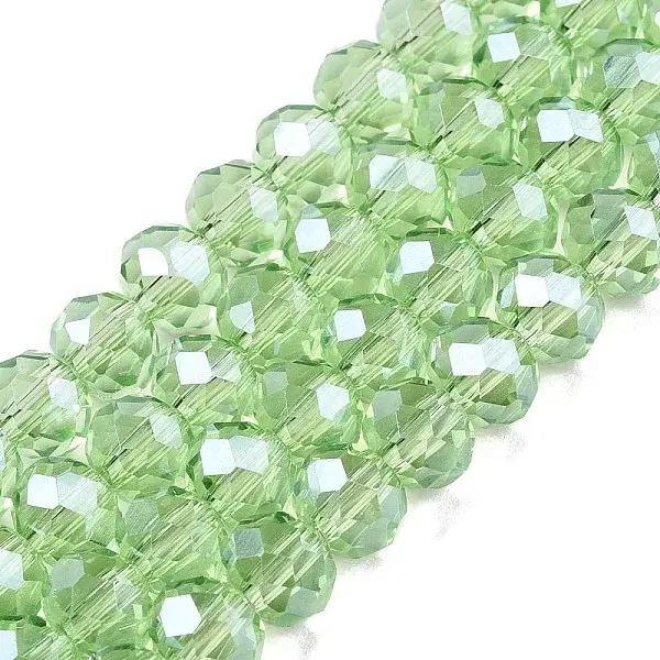 Electroplate Glass Beads Strands
