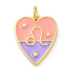 Brass Enamel Pendants