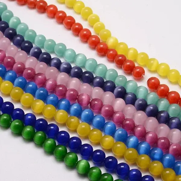 Cat Eye Beads Strands