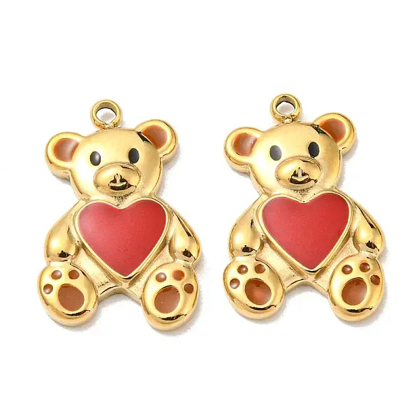 304 Stainless Steel Enamel Pendants