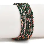 Electroplate Glass Beads Stradns