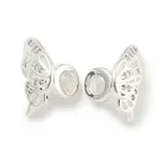 Brass Cubic Zirconia Beads