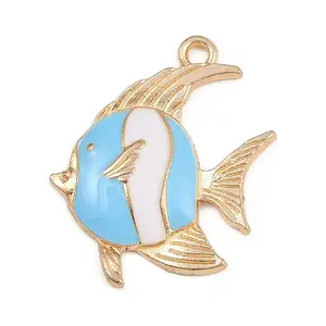 Alloy Enamel Pendants