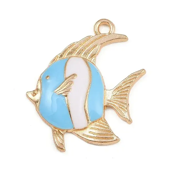 Alloy Enamel Pendants