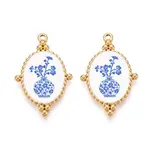 304 Stainless Steel Enamel Pendants