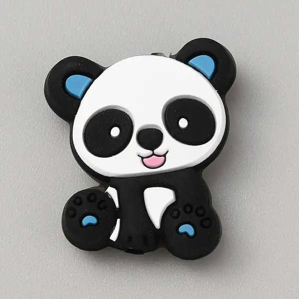 Panda Silicone Beads